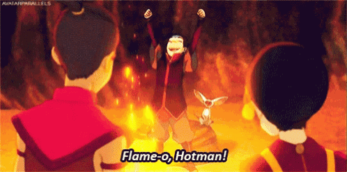 Flameo, Hotman! — THE BEST AVATAR GIF EVER MADE.