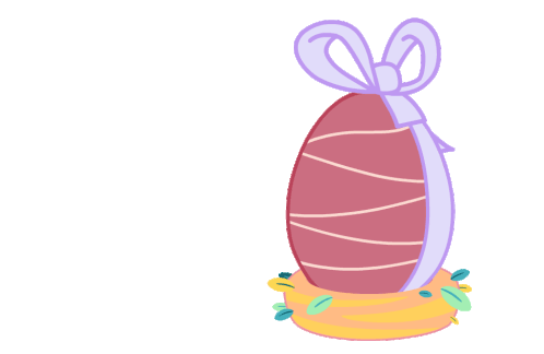 Happy Easter Piu Piu Sticker - Happy Easter Piu Piu Molang Stickers