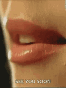 Lick Lips See You Soon GIF - Lick Lips See You Soon Female GIFs