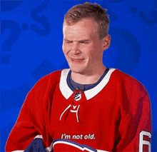 Montreal Canadiens Im Not Old GIF - Montreal Canadiens Im Not Old Not Old GIFs