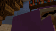 Minecraft Purple Sheep GIF - Minecraft Purple Sheep Video Game GIFs
