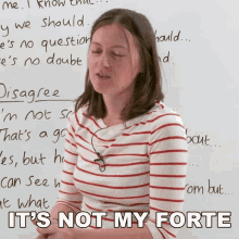 Its Not My Forte Jade GIF - Its Not My Forte Jade Engvid GIFs
