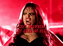 Shes Crowned The Queen Of Hell Santanico Pandemonium GIF - Shes Crowned The Queen Of Hell Santanico Pandemonium Eliza Gonzalez GIFs