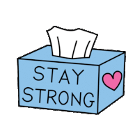 Stay Strong Tissue Paper Sticker - Stay Strong Tissue Paper Stickers
