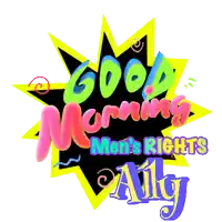 a colorful logo that says good morning mart 's rights ally