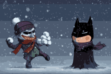 Snowball Joker GIF