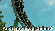 gardaland amusement park carousel roller coaster