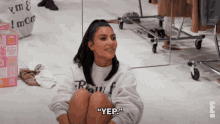 Kim Kardashian Yes GIF - Kim Kardashian Yes Yep GIFs