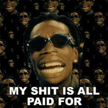 My Shit Is All Paid For Wiz Khalifa GIF - My Shit Is All Paid For Wiz Khalifa Millions Song GIFs