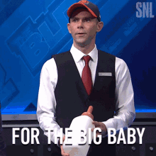 For The Big Baby Mikey Day GIF - For The Big Baby Mikey Day Saturday Night Live GIFs