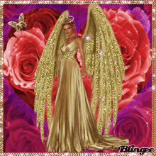 Gold Angel GIF