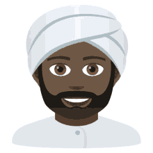 turban beard