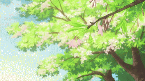 𝓛𝓲𝓷 - Anime Gifs (Aqua)  Anime scenery, Scenery, Nature gif