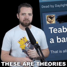 These Are Theories Bricky GIF - These Are Theories Bricky Not Confirmed GIFs