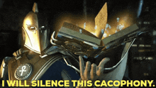 Injustice 2 Doctor Fate GIF - Injustice 2 Doctor Fate I Will Silence This Cacophony GIFs