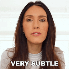 Very Subtle Shea Whitney GIF - Very Subtle Shea Whitney Very Delicate GIFs