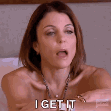I Get It Real Housewives Of New York GIF - I Get It Real Housewives Of New York Rhony GIFs