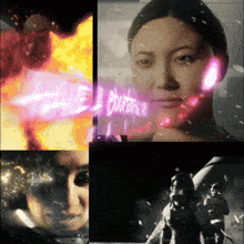 a collage of images with the word cooper on the bottom