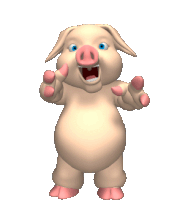 Boldogújévet Pig Sticker