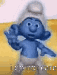 Smurf Funny GIF - Smurf Funny Dance - Discover & Share GIFs