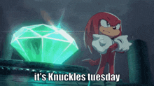 Tuesday Knuckles GIF