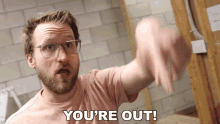 Youre Out Mcjuggernuggets GIF - Youre Out Mcjuggernuggets Get Outta Here GIFs