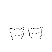 Cats Inlove GIF - Cats Inlove Pixel GIFs