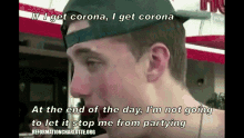 Corona Stop Me From Partying GIF - Corona Stop Me From Partying Beach GIFs