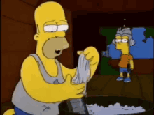 Homer Bart GIF