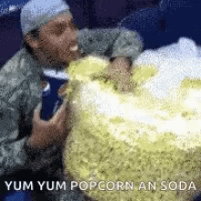 popcorn popcorn day eating