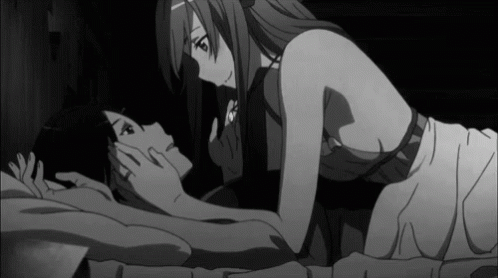 Anime Couple In Bed GIFs | Tenor