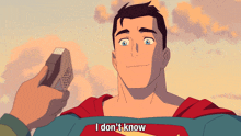 I Don'T Know Superman GIF - I Don'T Know Superman Jack Quaid GIFs