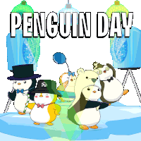 Penguin Day National Penguin Day Sticker - Penguin Day National Penguin Day Happy Penguin Day Stickers