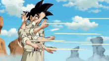 Goku Catch A Bullet GIF - Goku Catch A Bullet GIFs