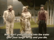 Go Away Drowning GIF