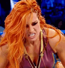 Becky Lynch Angry GIF