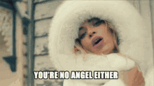 You'Re No Angel GIF - Beyonce No Angel Snow GIFs