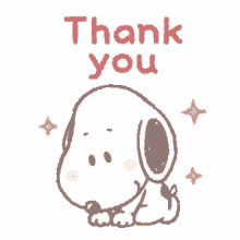 Snoopy Thank You GIF - Snoopy Thank You Thanks GIFs