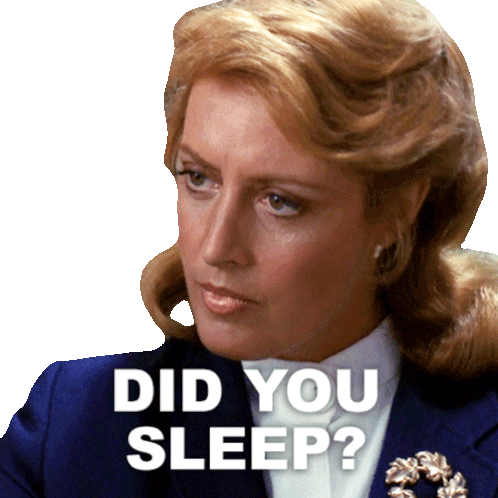Did You Sleep Marge Thompson Sticker - Did You Sleep Marge Thompson Ronee Blakley Stickers