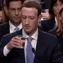 Mark Zuckerberg Thirsty GIF - Mark Zuckerberg Thirsty Nervous GIFs