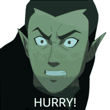 hurry vaxildan the legend of vox machina quickly make it fast