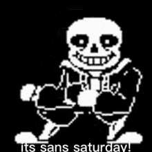 Sans Saturday GIF - Sans Saturday GIFs