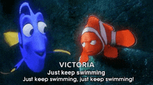 Justkeepswimming Nemo GIF - Justkeepswimming Nemo Dory GIFs