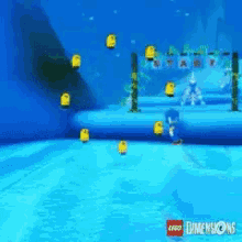 Sonic Snowboarding GIF - Sonic Snowboarding Lego GIFs