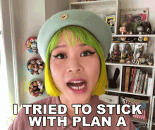 I Tried To Stick With A Plan A Goldie Chan GIF - I Tried To Stick With A Plan A Goldie Chan No Change Of Plan GIFs