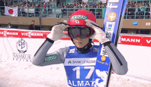 Kaori Iwabuchi Ski Jumping GIF - Kaori Iwabuchi Ski Jumping What Am I Looking At GIFs
