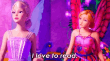 Barbie Love To Read GIF - Barbie Love To Read Butterfly GIFs