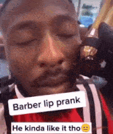 Barber Barber Lip GIF - Barber Barber Lip Barber Lip Prank GIFs
