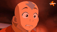 a cartoon character from nickelodeon is making a face