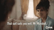 Suits You Well Compliment GIF - Suits You Well Compliment Frankie Shaw GIFs
